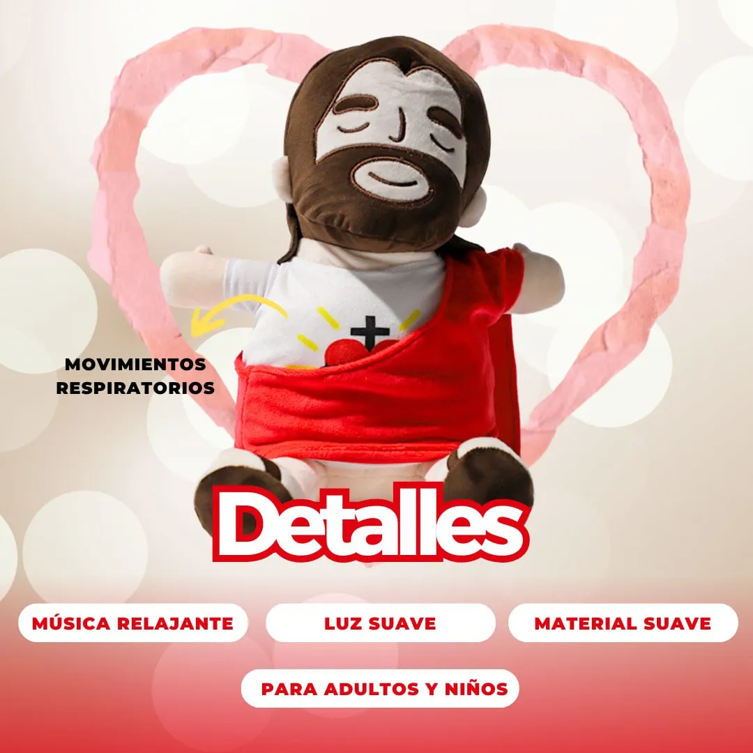 Muñeco Jesus Respira Peluche Dropi Cup