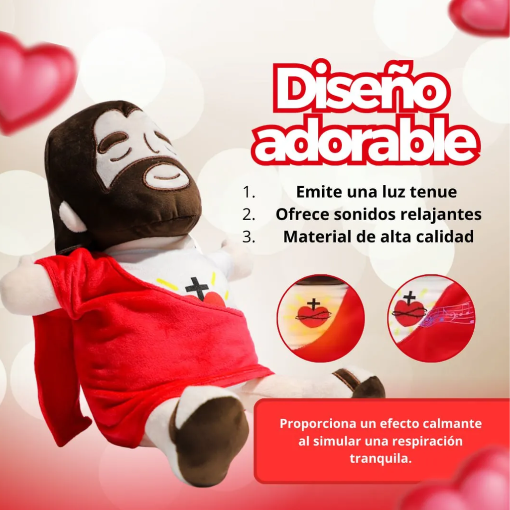Muñeco Jesus Respira Peluche Dropi Cup