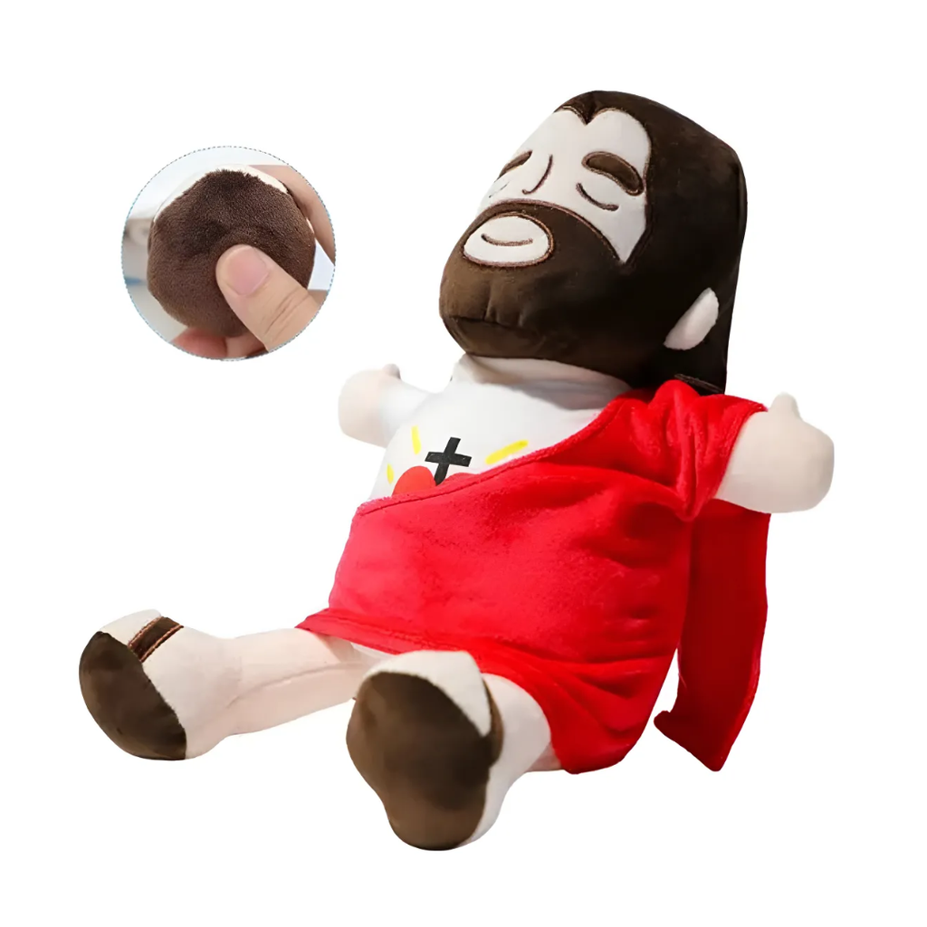 Muñeco Jesus Respira Peluche Dropi Cup